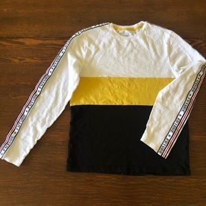 EUC Color Block “Future” Tee